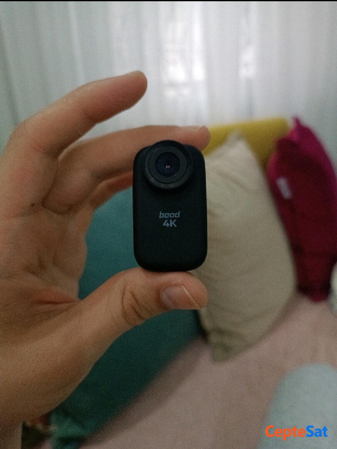 Aksiyon Kamerası (Bood Zeus 4k dahili mikrofonlu mini aksiyon kamara - İstanbul sancaktepe