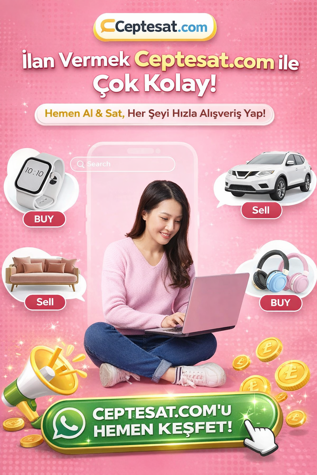 Hangi uygulamalardan satış yapılır?